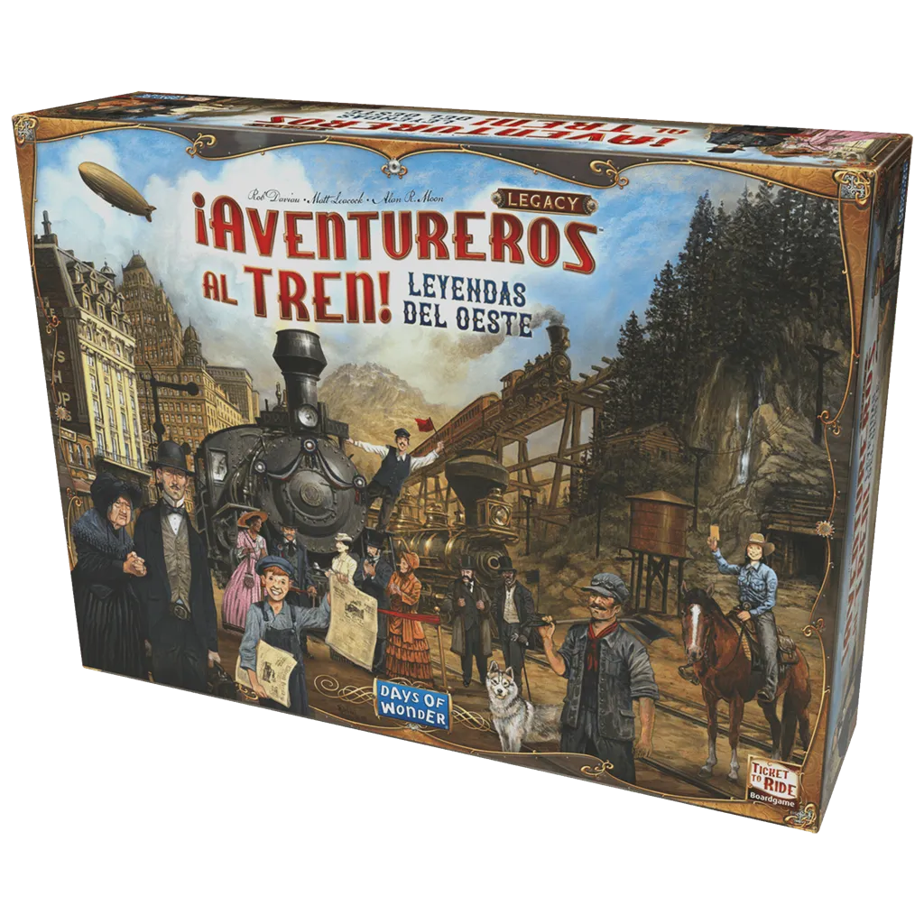 ¡Aventureros al Tren! Legacy Leyendas del Oeste - Juego de mesa Costa Rica - Carelimon Games