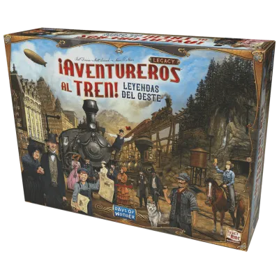¡Aventureros al Tren! Legacy Leyendas del Oeste - Juego de mesa Costa Rica - Carelimon Games