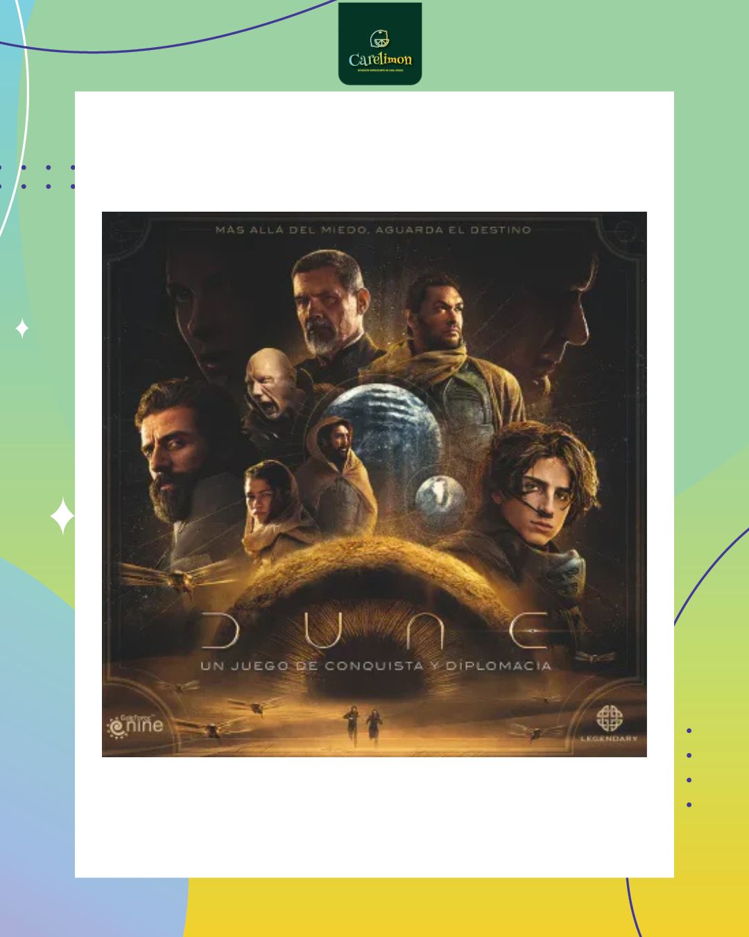Dune: Un Juego de Conquista y Diplomacia - Juego de mesa Costa Rica - Carelimon Games