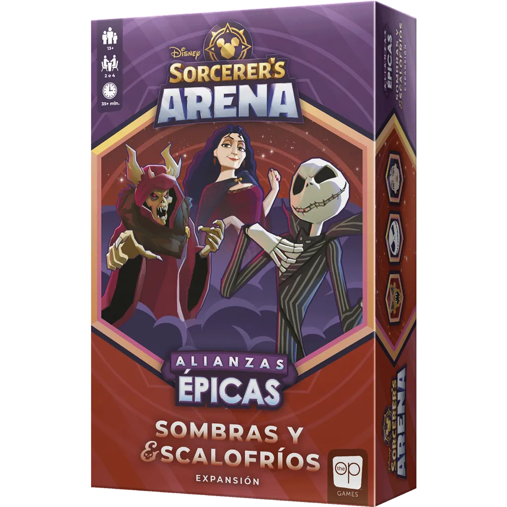 Disney Sorcerer’s Arena: Sombras y escalofríos - Juego de mesa Costa Rica - Carelimon Games