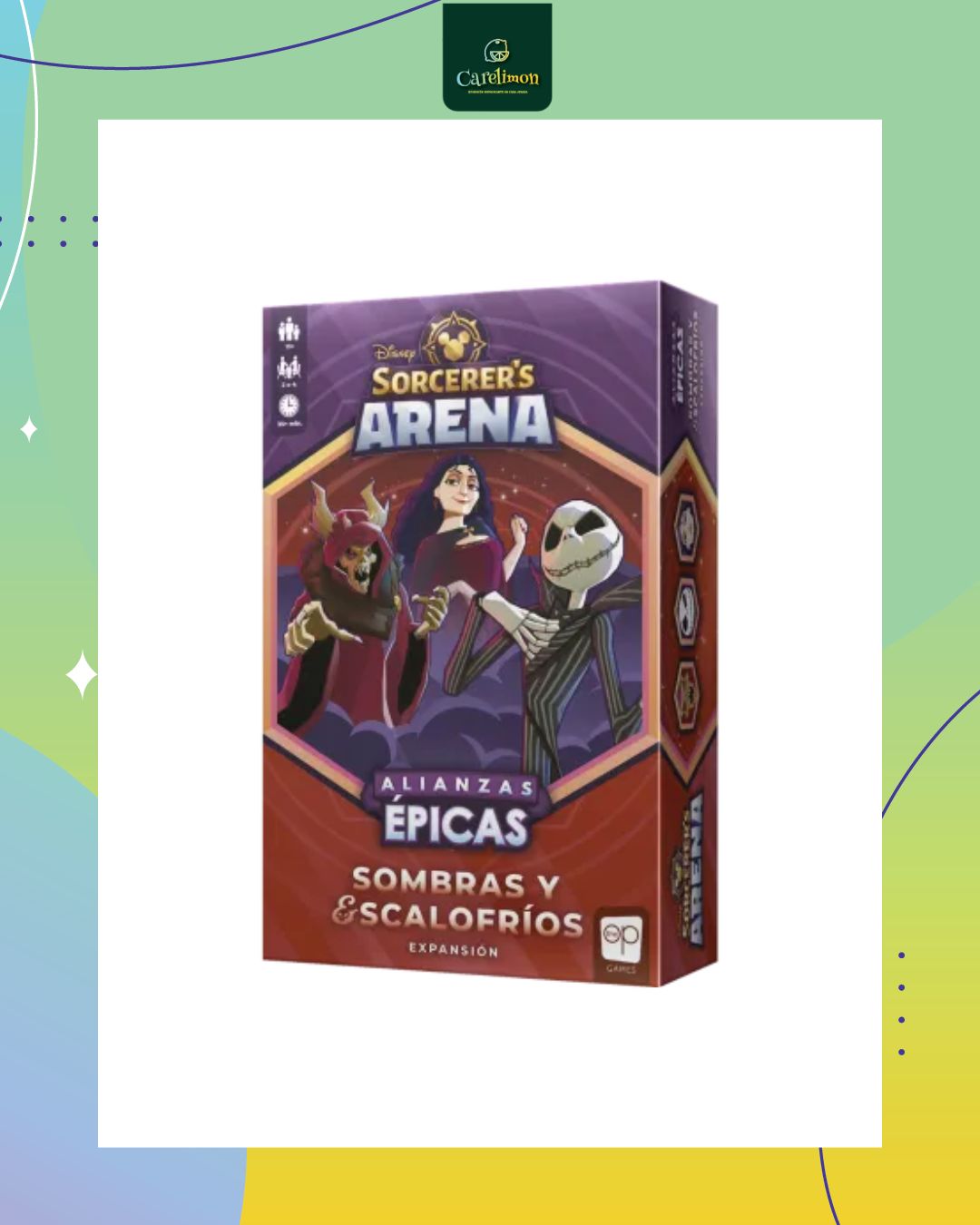 Disney Sorcerer’s Arena: Sombras y escalofríos - Juego de mesa Costa Rica - Carelimon Games