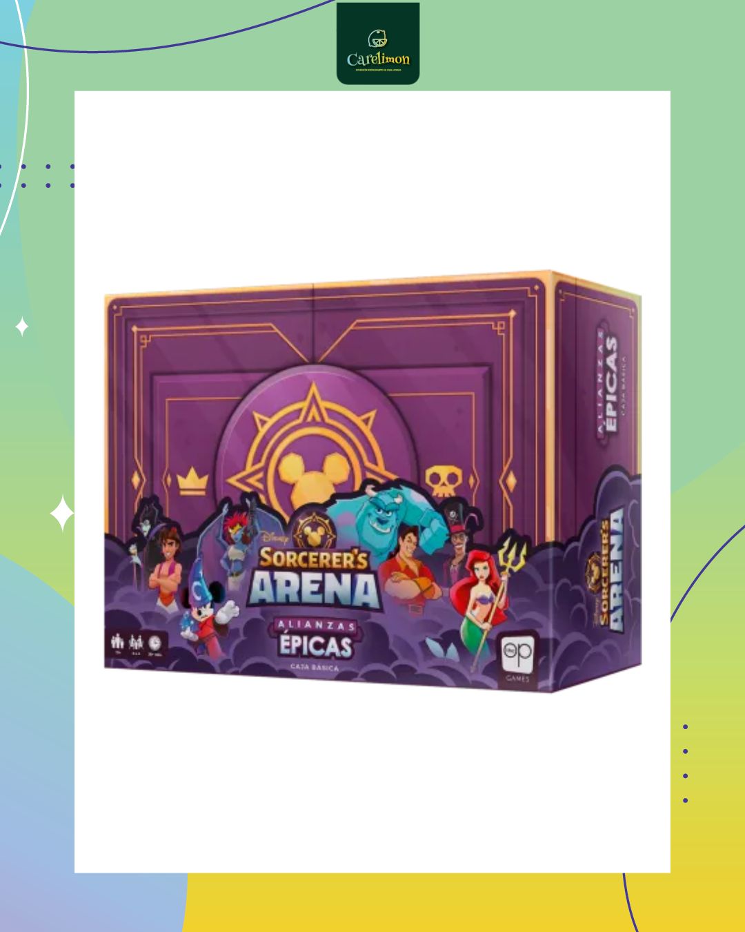 Disney Sorcerer’s Arena: Alianzas Épicas - Juego de mesa Costa Rica - Carelimon Games
