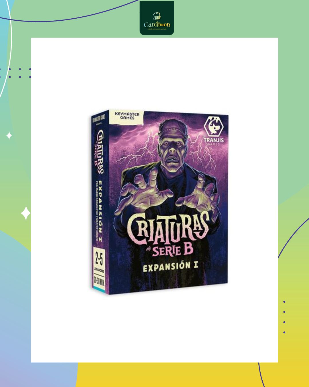 Criaturas Serie B - Expansión - Juego de mesa Costa Rica - Carelimon Games