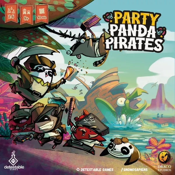Party Panda Pirates - Juego de mesa Costa Rica - Carelimon Games