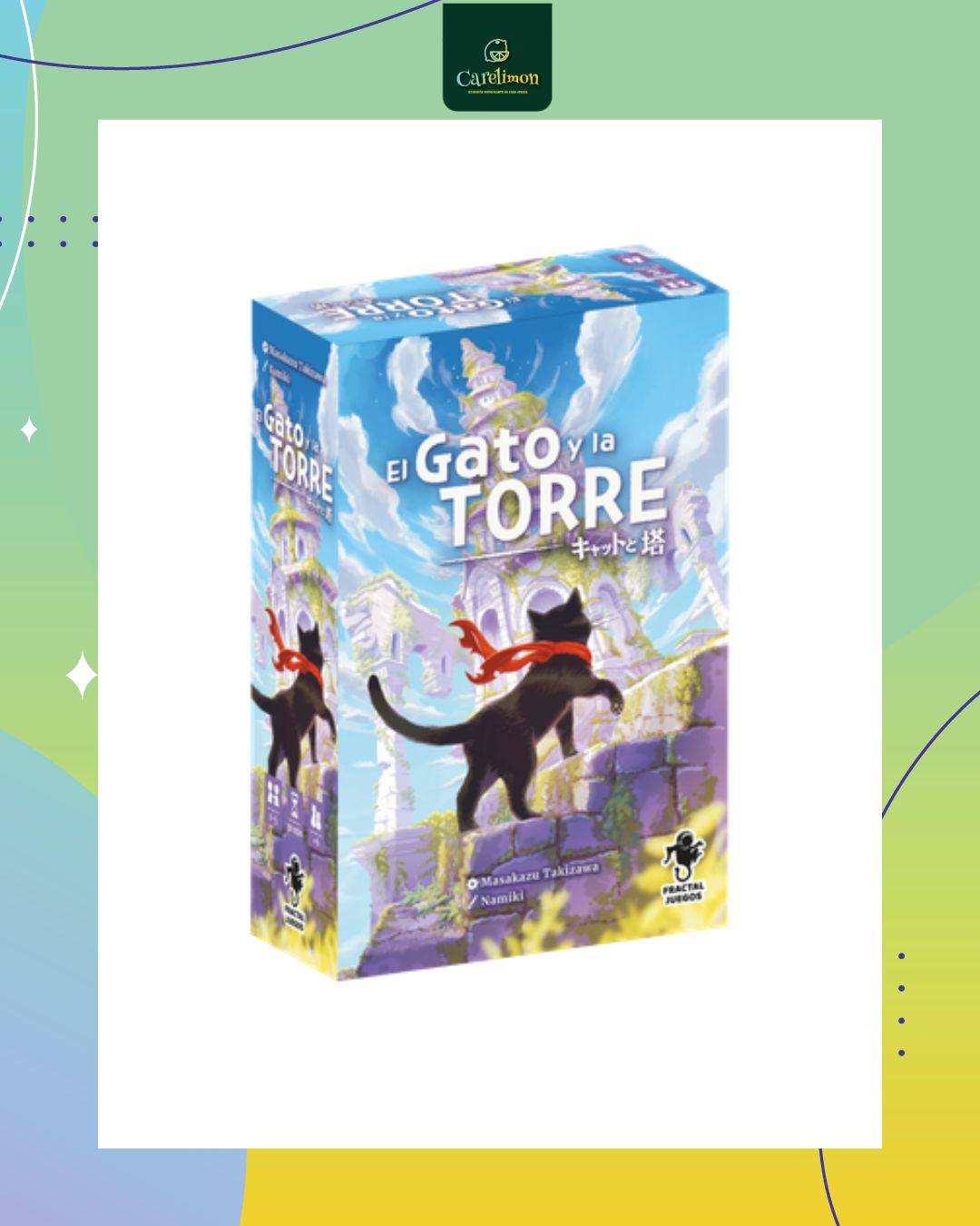 El Gato y la Torre - Juego de mesa Costa Rica - Carelimon Games