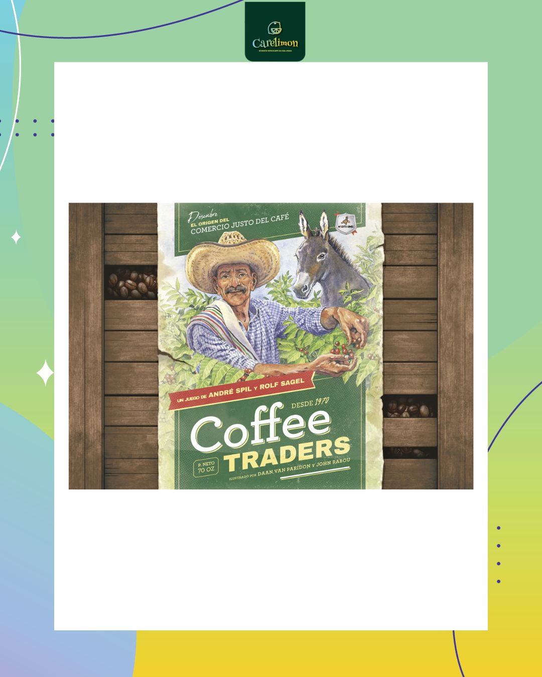Coffee Traders - Juego de mesa Costa Rica - Carelimon Games