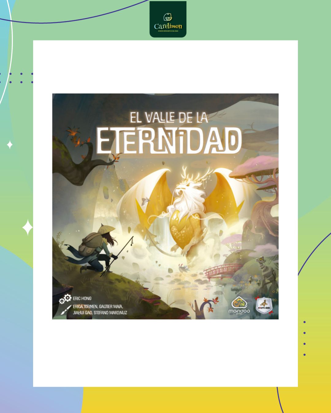 El Valle de la Eternidad - Juego de mesa Costa Rica - Carelimon Games