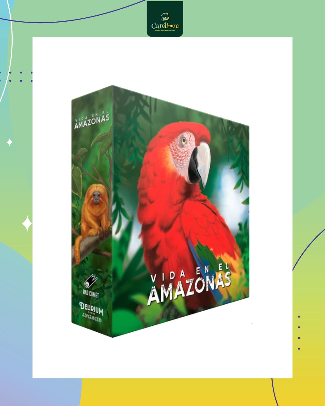 Vida en el Amazonas - Juego de mesa Costa Rica - Carelimon Games