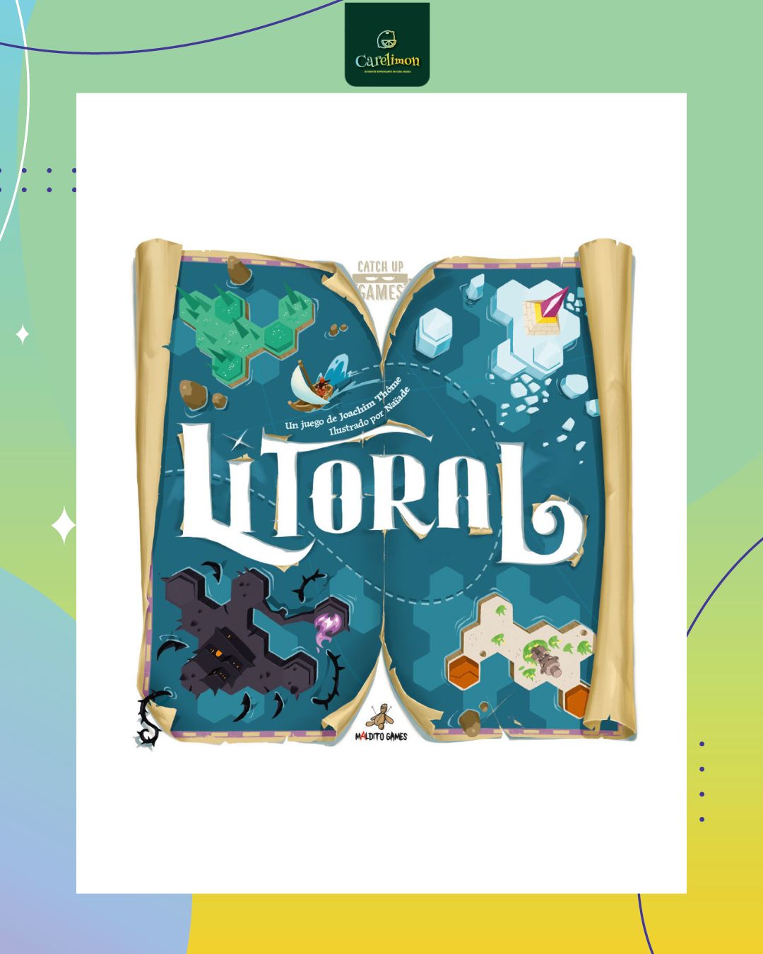Litoral - Juego de mesa Costa Rica - Carelimon Games