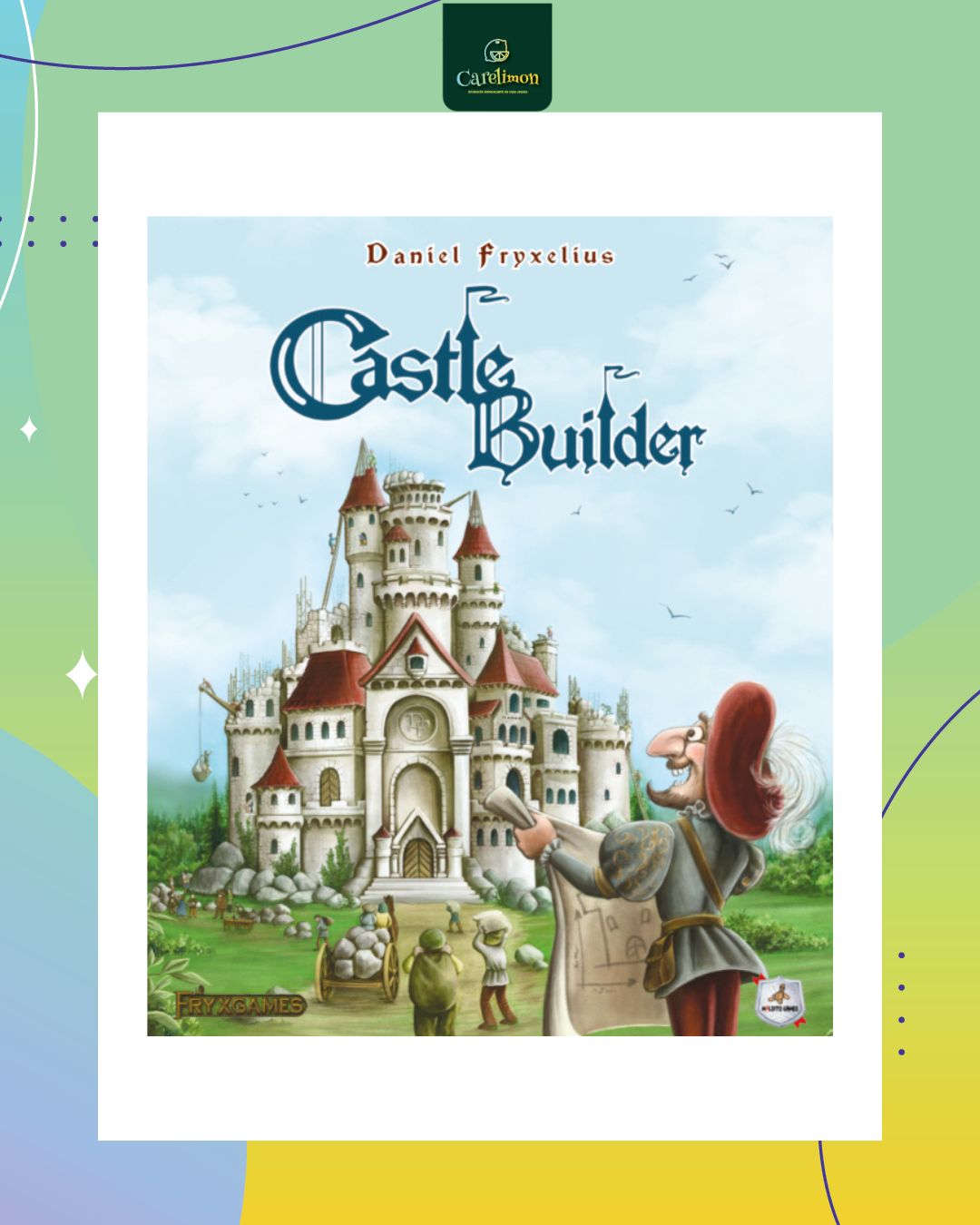 Castle Builder - Juego de mesa Costa Rica - Carelimon Games