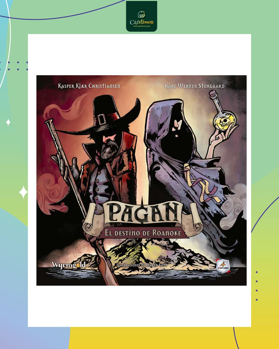 Pagan: El Destino de Roanoke - Juego de mesa Costa Rica - Carelimon Games