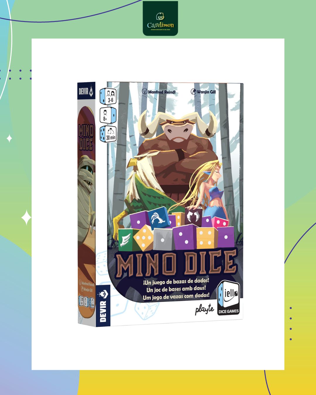 Mino Dice - Juego de mesa Costa Rica - Carelimon Games