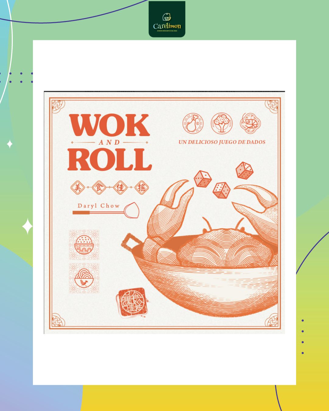 Wok and Roll - Juego de mesa Costa Rica - Carelimon Games