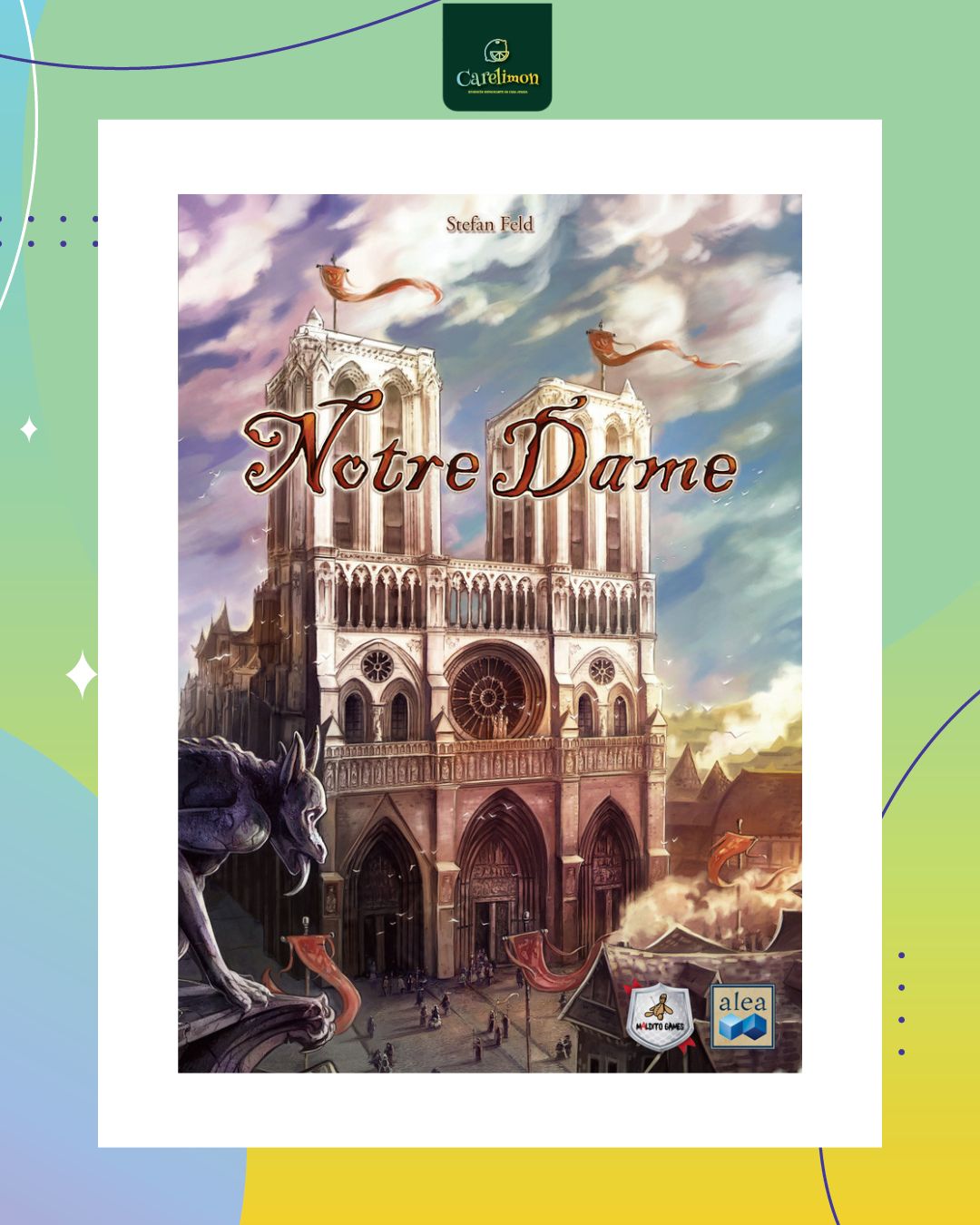 Notre Dame - Juego de mesa Costa Rica - Carelimon Games