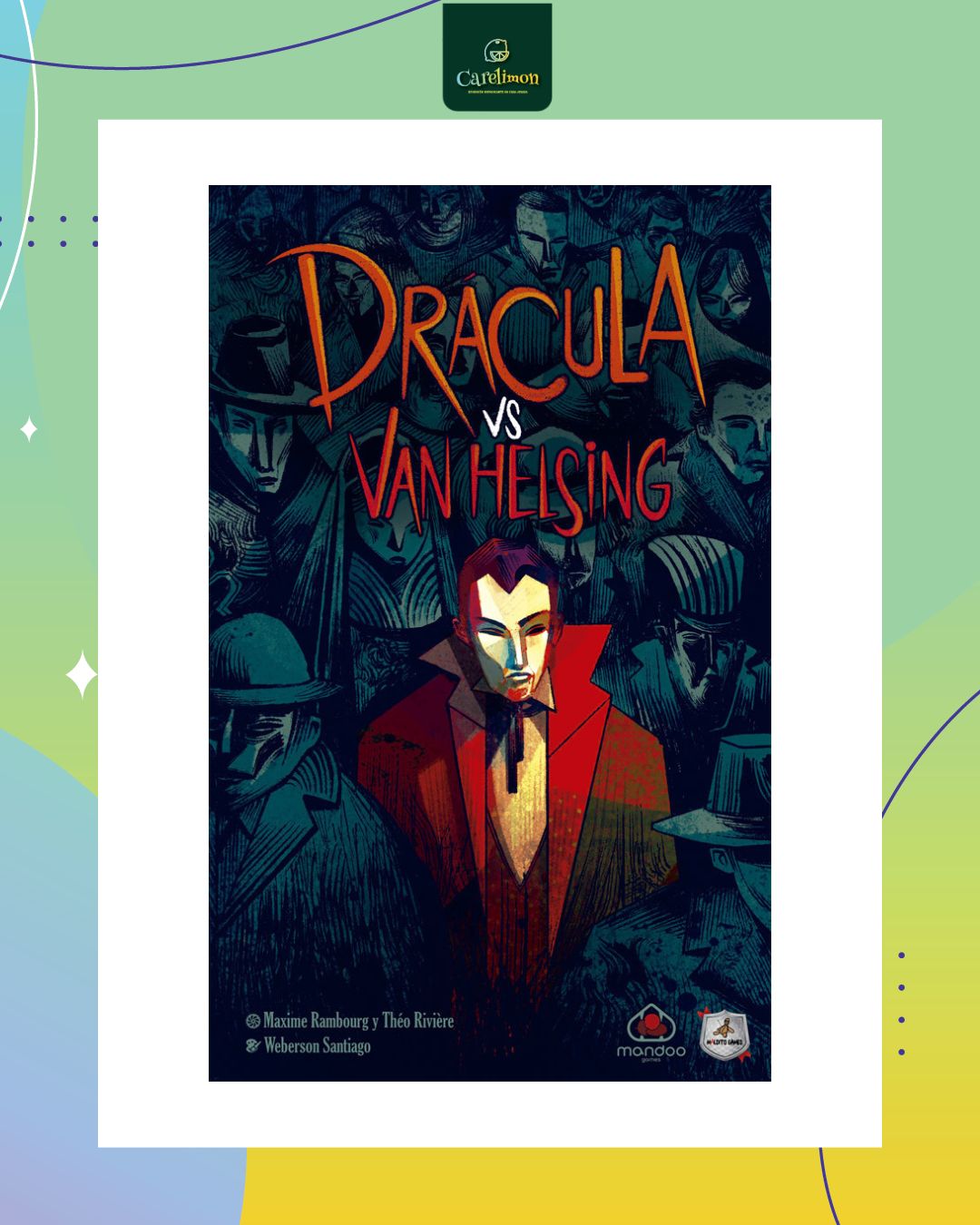 Dracula vs Van Helsing - Juego de mesa Costa Rica - Carelimon Games