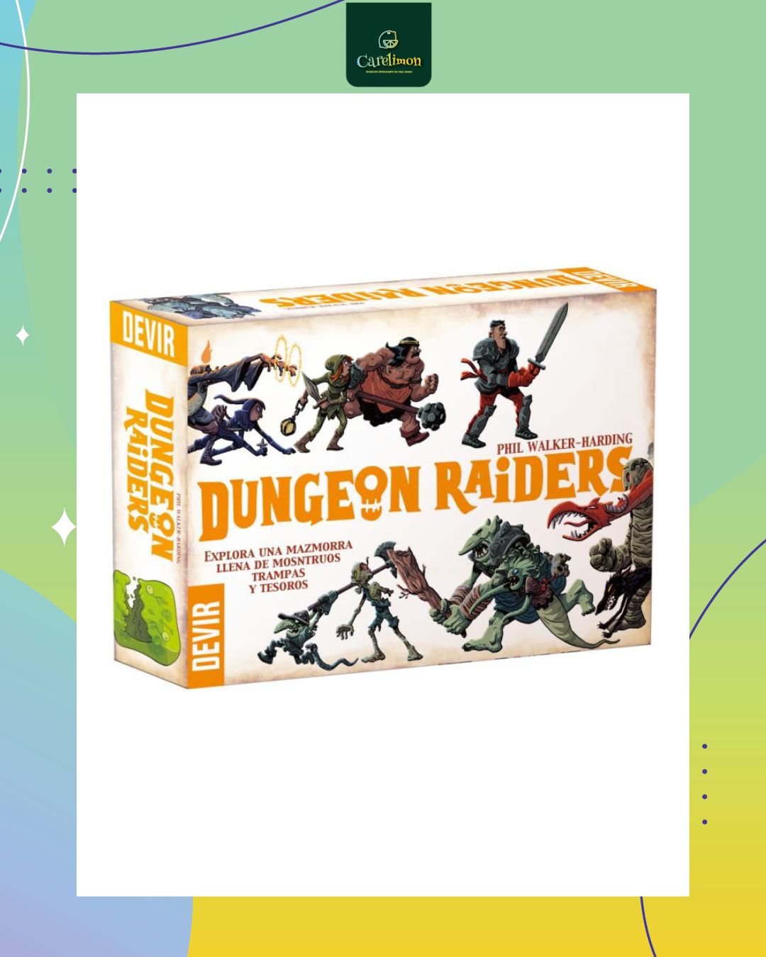 Dungeon Raiders - Juego de mesa Costa Rica - Carelimon Games