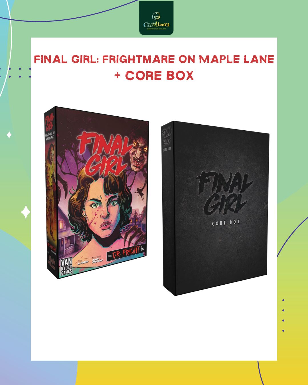 Final Girl: Frightmare on Maple Lane + Core Box - Juego de mesa Costa Rica - Carelimon Games