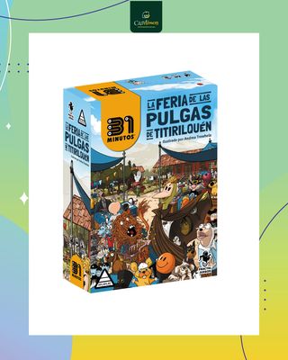 31 Minutos - La Feria de las Pulgas de Titirilquén - Juego de mesa Costa Rica - Carelimon Games