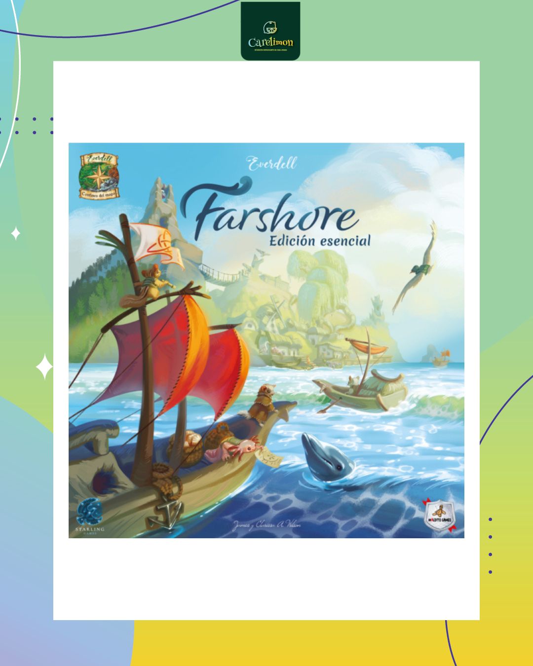 Farshore  - Juego de mesa Costa Rica - Carelimon Games