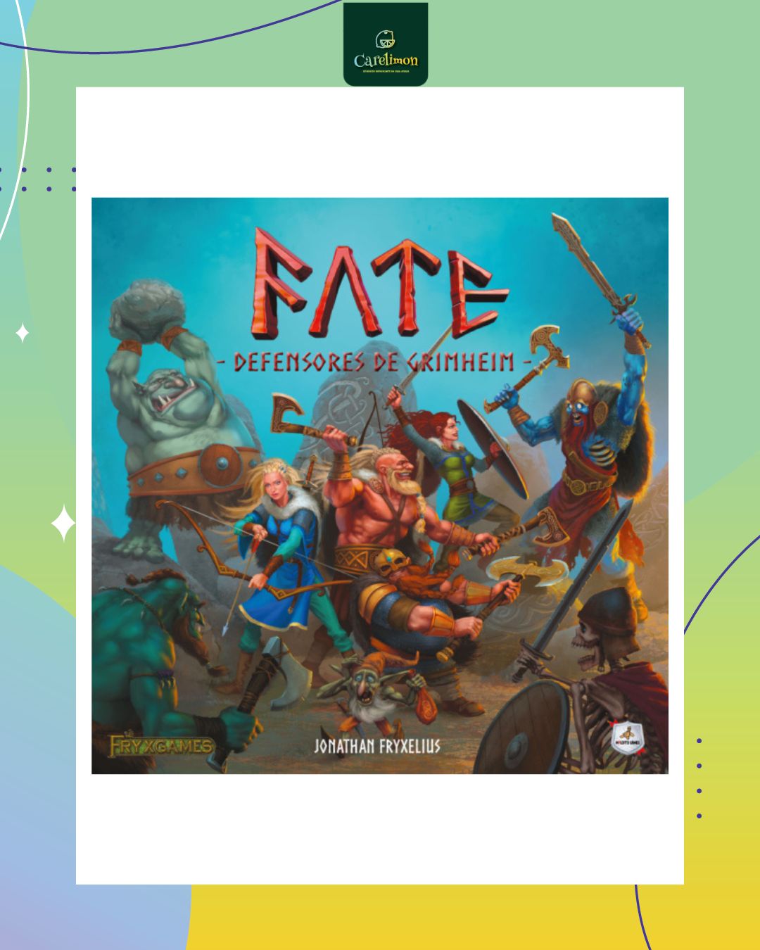 Fate: Defensores de Grimheim - Juego de mesa Costa Rica - Carelimon Games