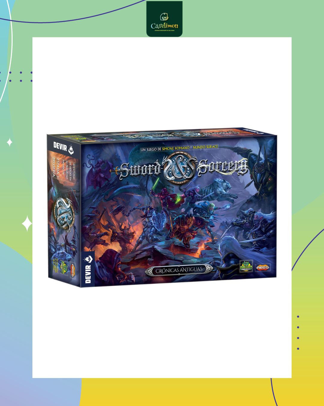 Sword &amp; Sorcery: Crónicas Antiguas - Juego de mesa Costa Rica - Carelimon Games