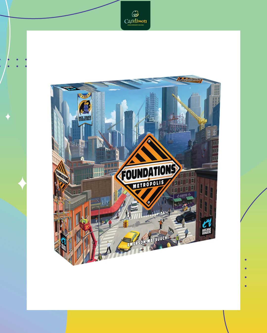 Foundations of Metropolis  - Juego de mesa Costa Rica - Carelimon Games