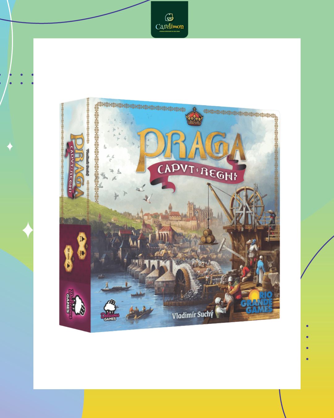 Praga Caput Regni  - Juego de mesa Costa Rica - Carelimon Games