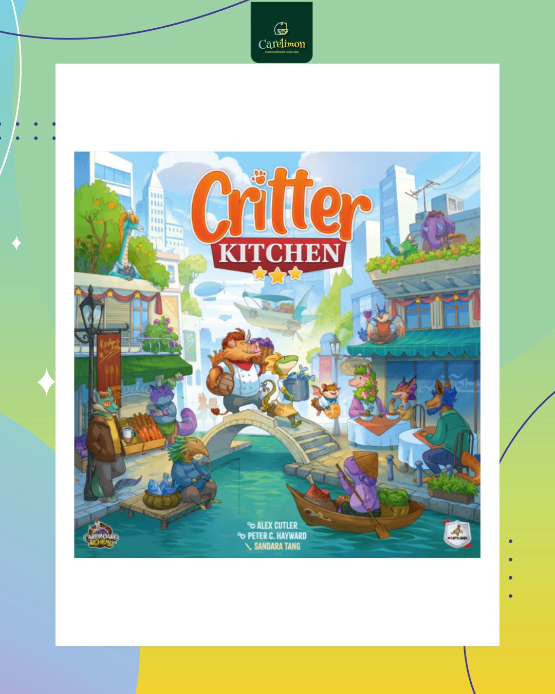 Critter Kitchen - Juego de mesa Costa Rica - Carelimon Games