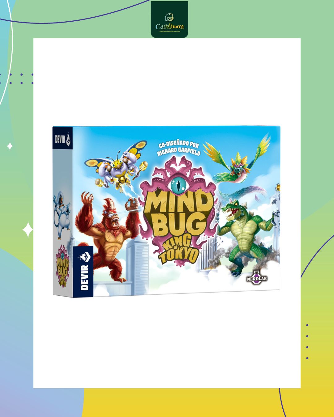 Mindbug: King of Tokyo - Juego de mesa Costa Rica - Carelimon Games