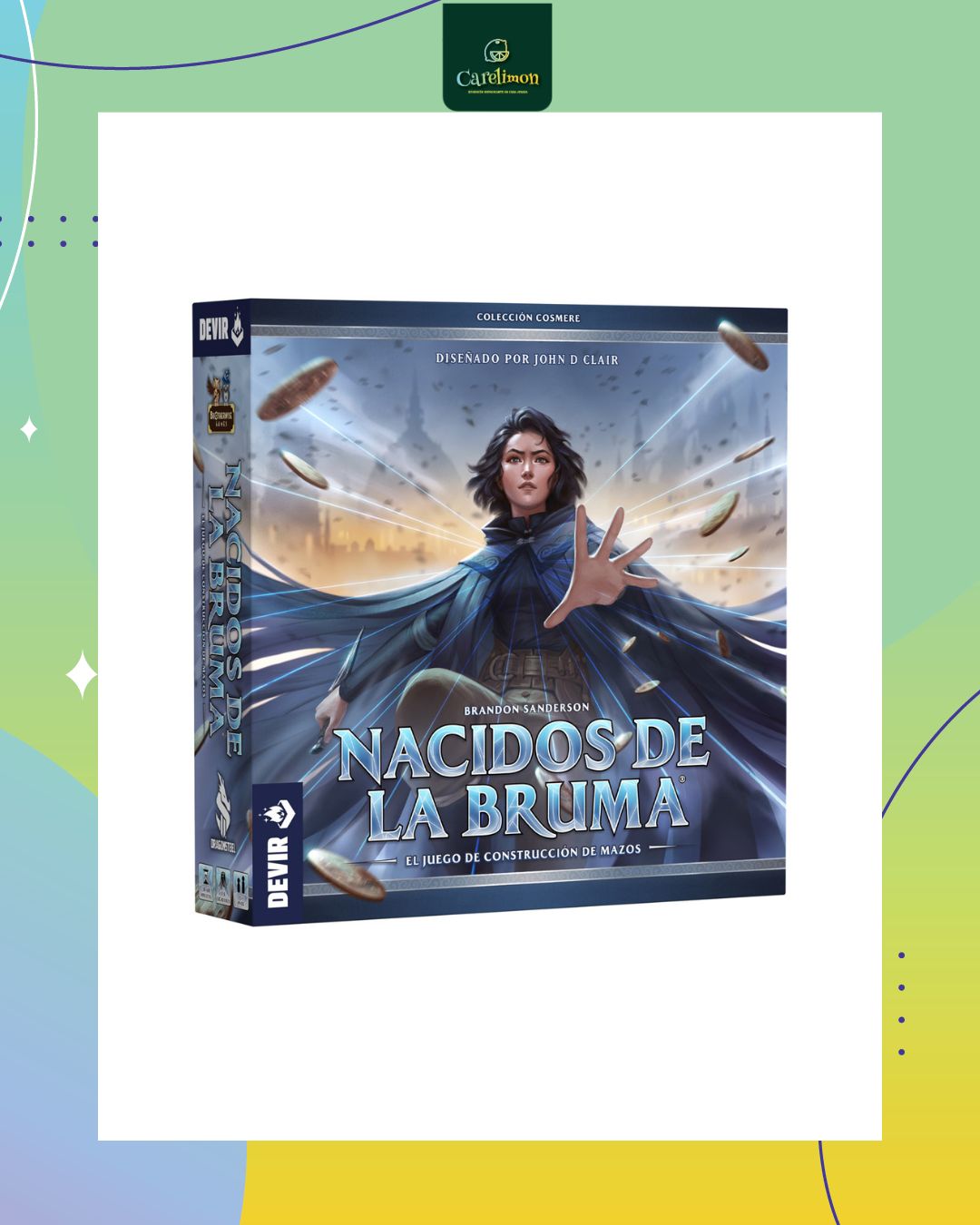 Nacidos de la Bruma - Juego de mesa Costa Rica - Carelimon Games
