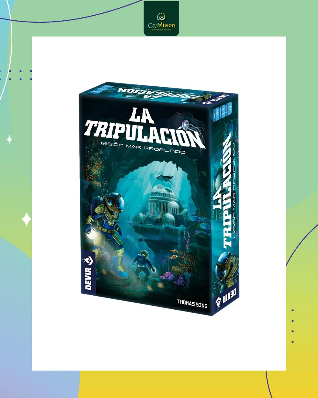 La Tripulación - Juego de mesa Costa Rica - Carelimon Games