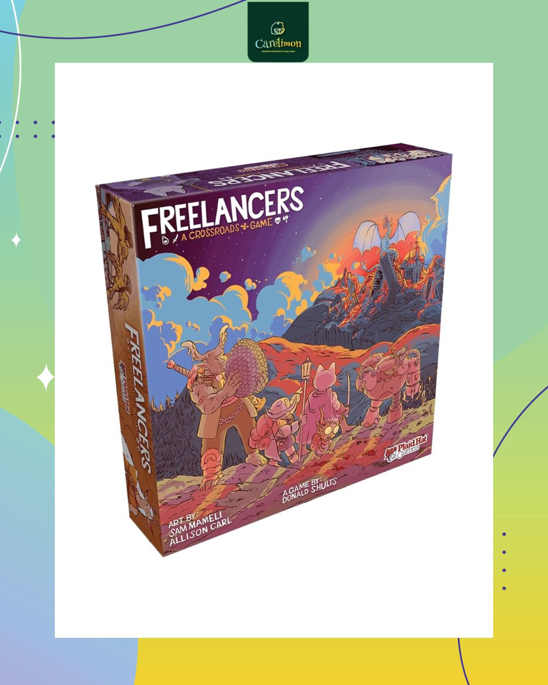 Freelancers  - Juego de mesa Costa Rica - Carelimon Games