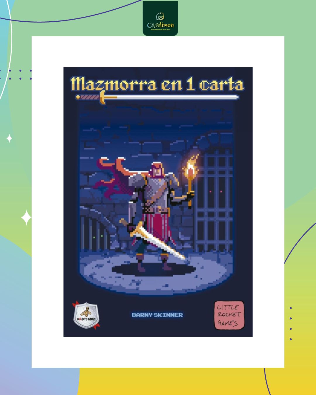 Mazmorra en 1 carta - Juego de mesa Costa Rica - Carelimon Games