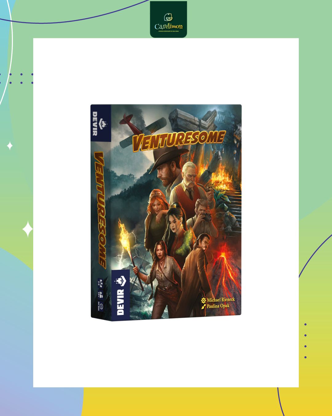 Venturesome  - Juego de mesa Costa Rica - Carelimon Games