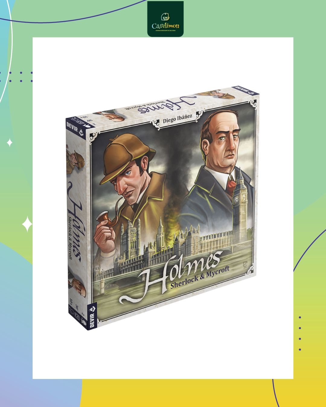 Holmes: Sherlock &amp; Mycroft  - Juego de mesa Costa Rica - Carelimon Games