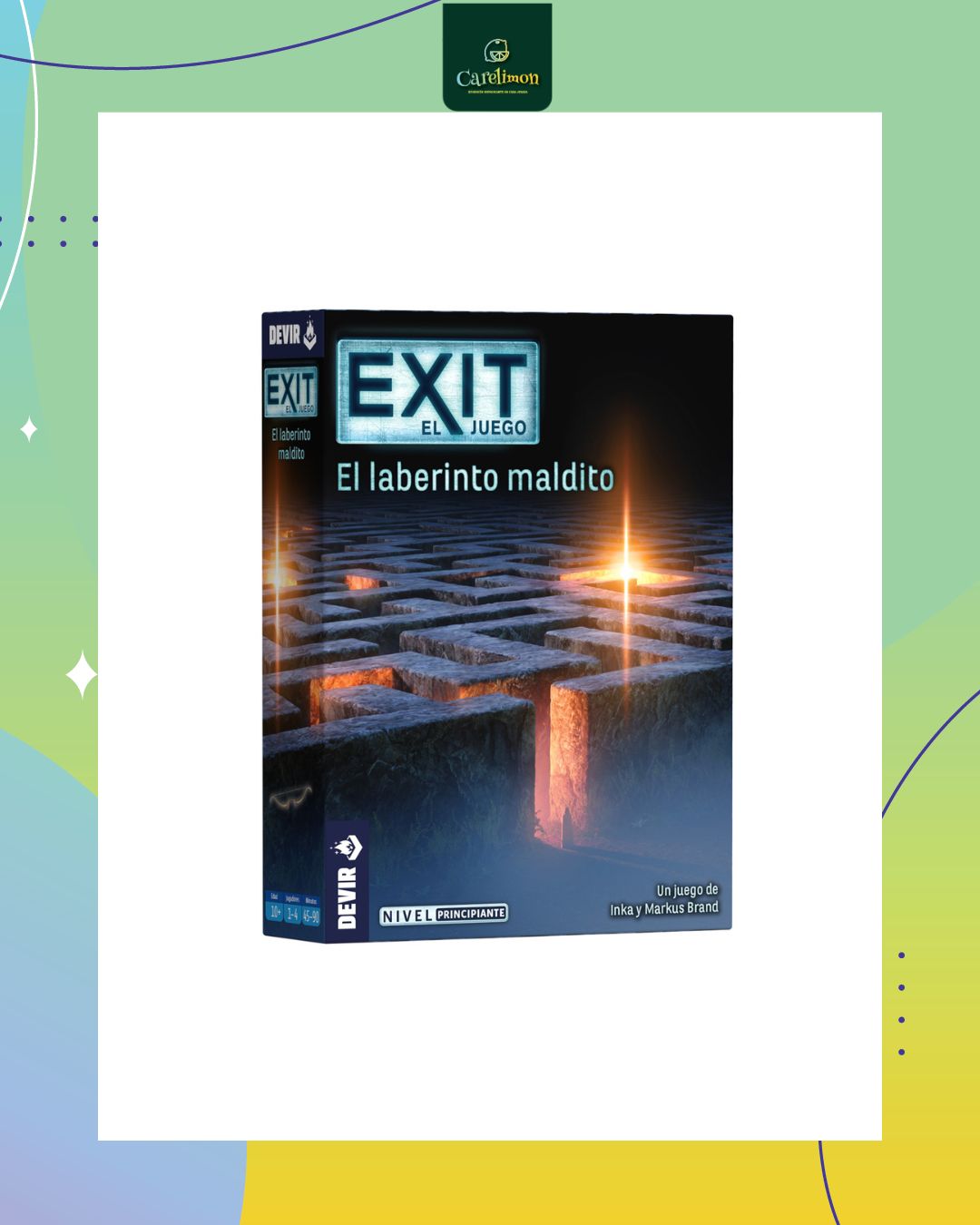 Exit 19: El Laberinto Maldito  - Juego de mesa Costa Rica - Carelimon Games