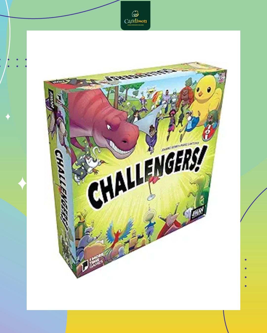 Challengers  - Juego de mesa Costa Rica - Carelimon Games