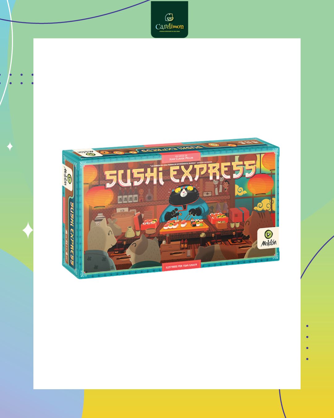 Sushi Express  - Juego de mesa Costa Rica - Carelimon Games
