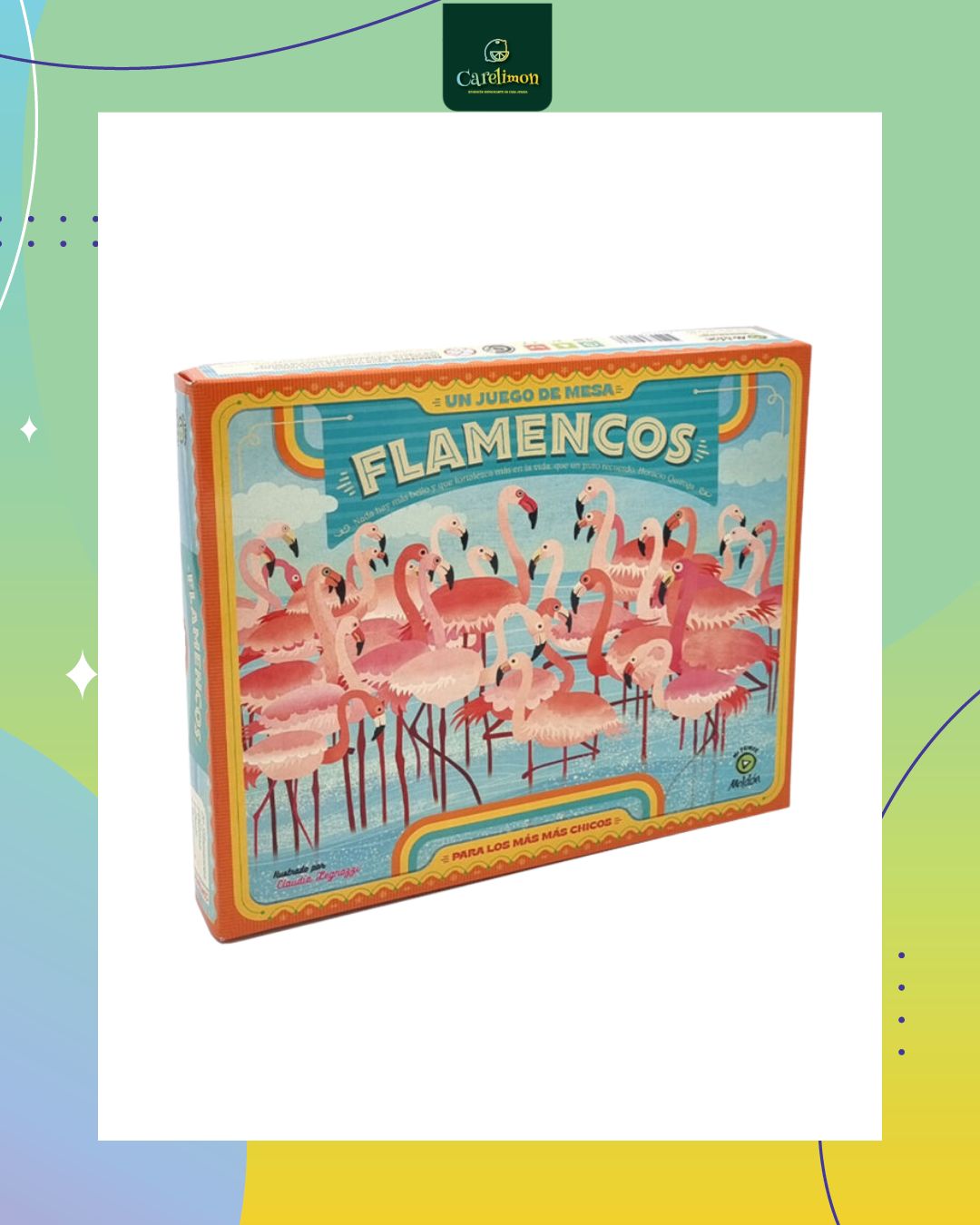 Flamencos  - Juego de mesa Costa Rica - Carelimon Games 