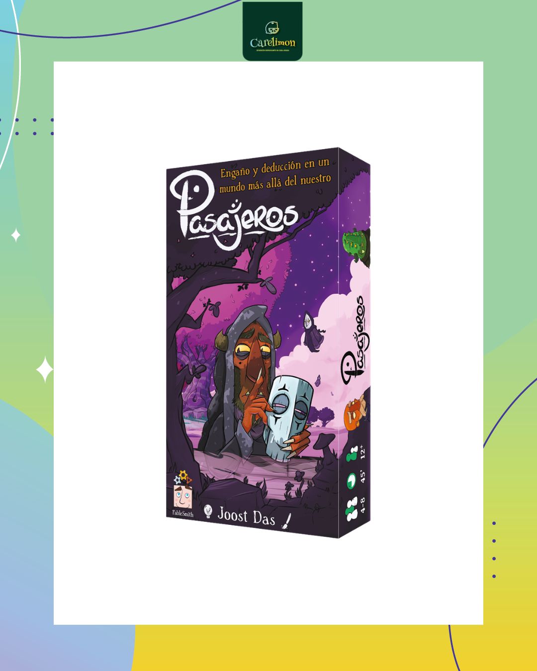 Pasajeros  - Juego de mesa Costa Rica - Carelimon Games