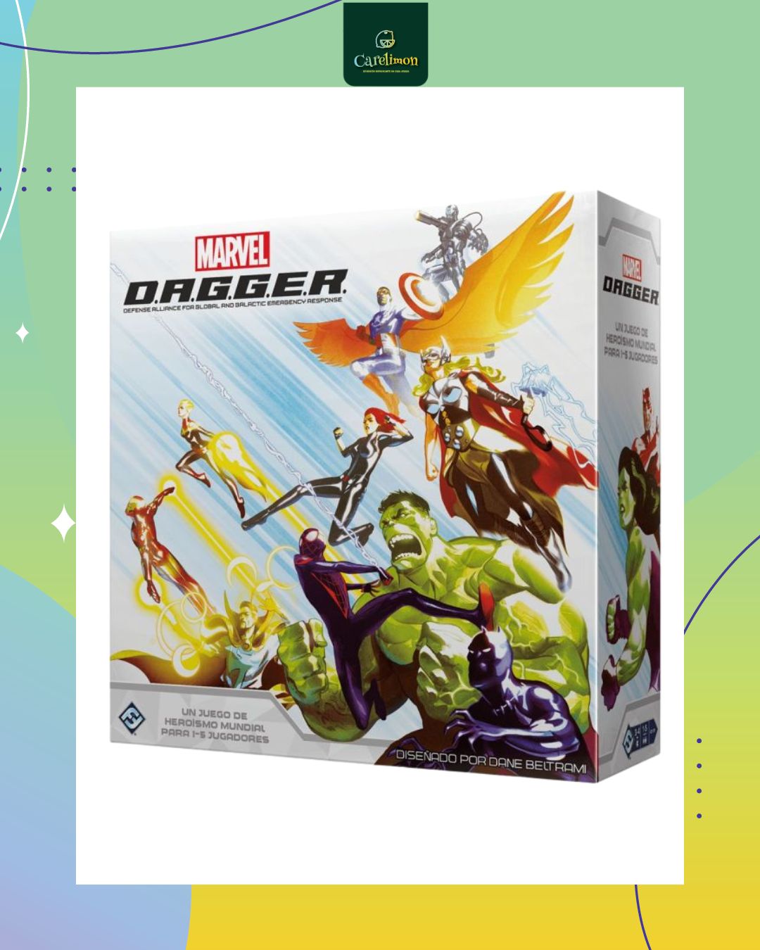 Marvel D.A.G.G.E.R. - Juego de mesa Costa Rica - Carelimon Games