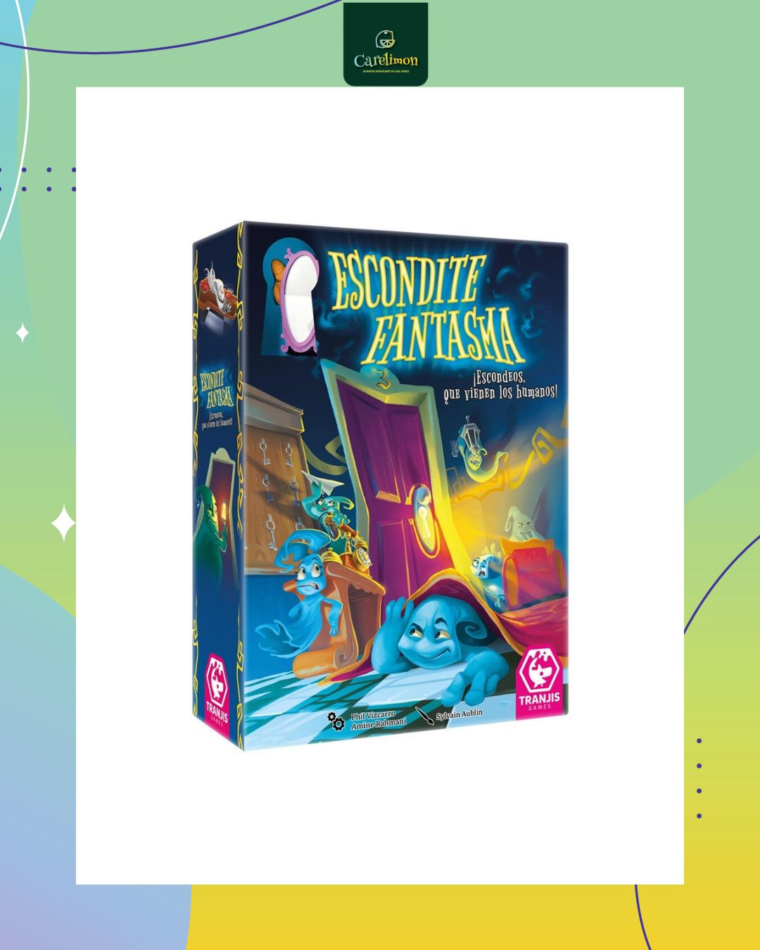 Escondite Fantasma  - Juego de mesa Costa Rica - Carelimon Games