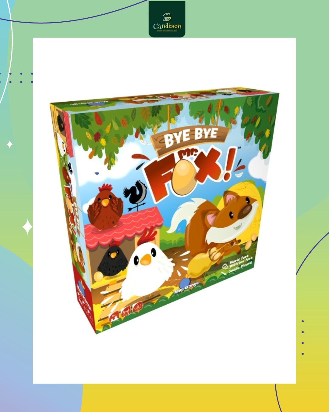 Bye Bye Mr. Fox!  - Juego de mesa Costa Rica - Carelimon Games