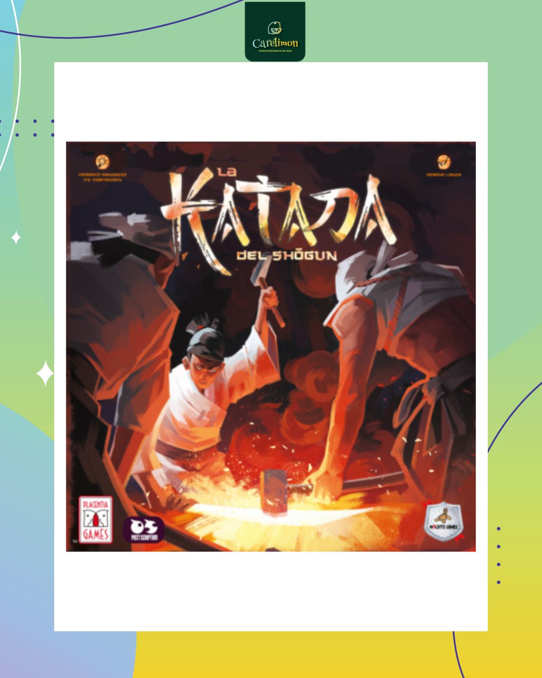 La Katana del Shōgun - Juego de mesa Costa Rica - Carelimon Games