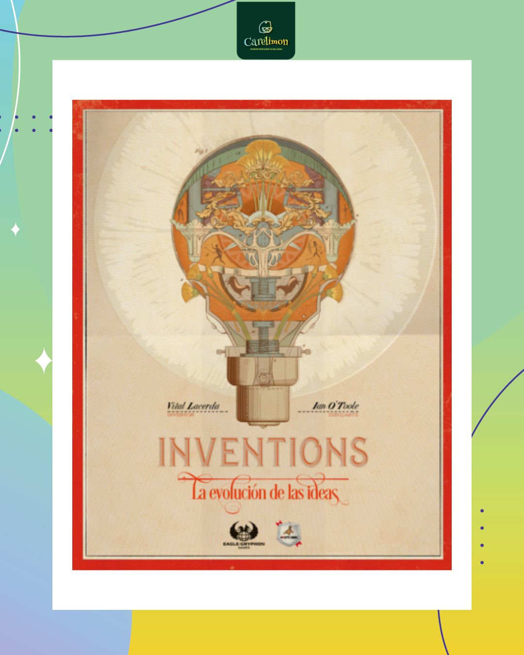 Inventions - Juego de mesa Costa Rica - Carelimon Games