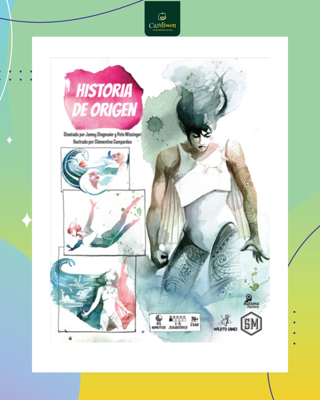Historia de origen  - Juego de mesa Costa Rica - Carelimon Games