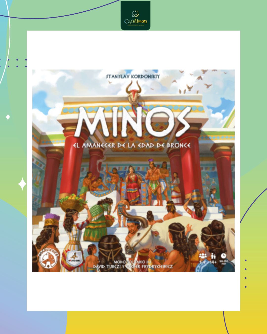 Minos  - Juego de mesa Costa Rica - Carelimon Games