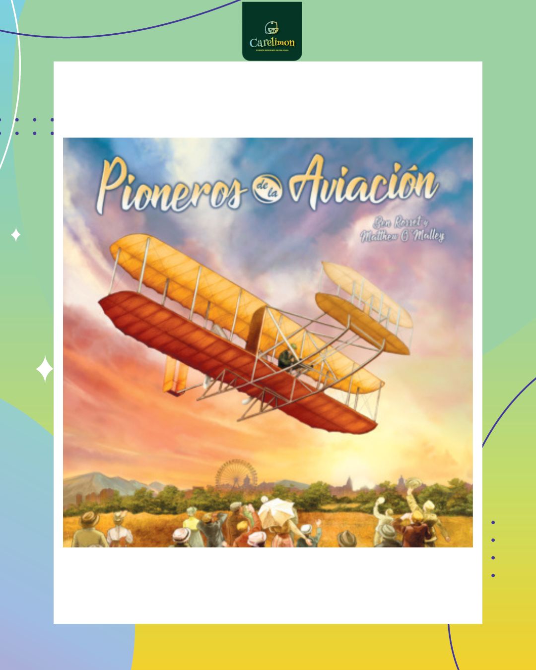 Pioneros de la aviación  - Juego de mesa Costa Rica - Carelimon Games