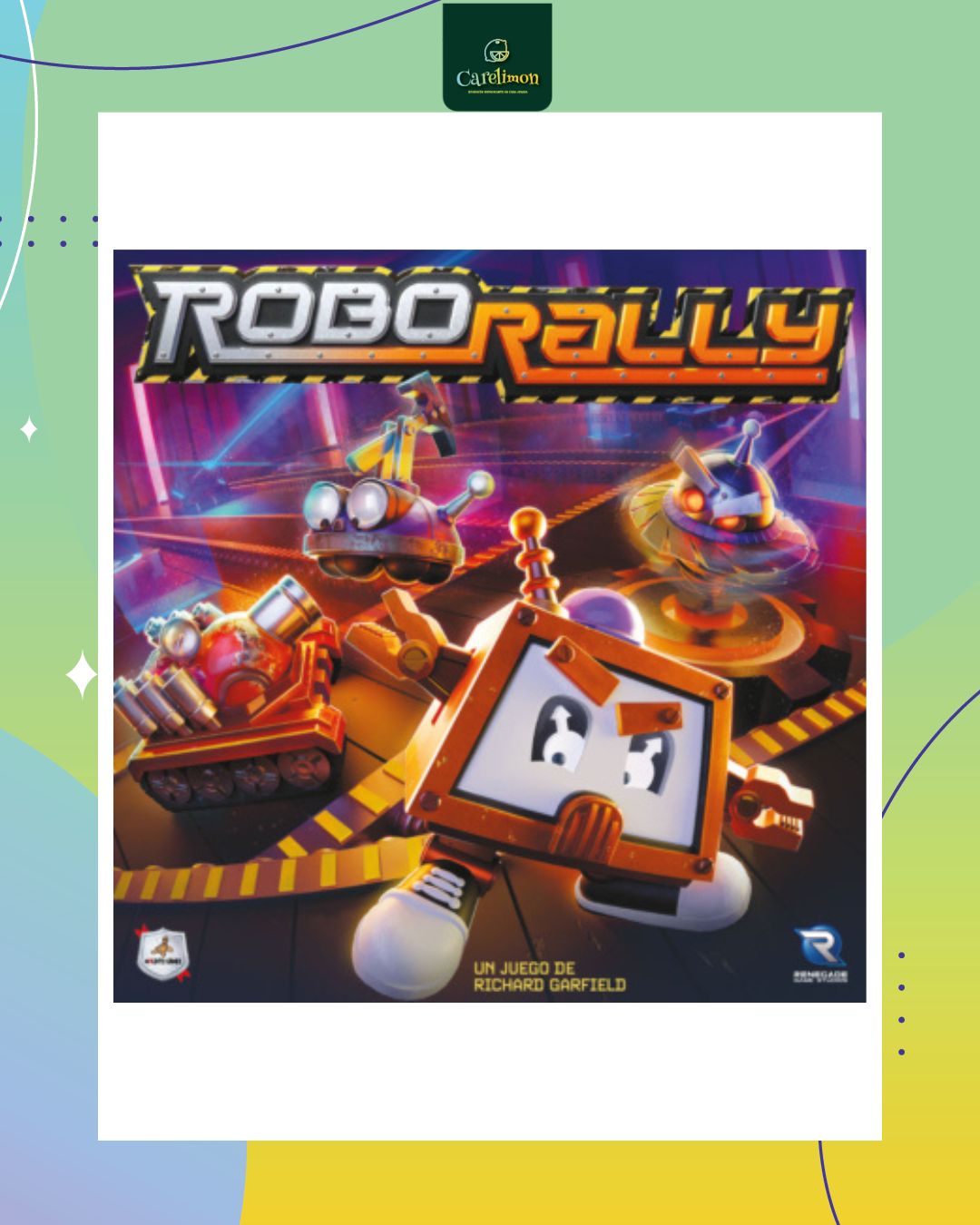 Robo rally  - Juego de mesa Costa Rica - Carelimon Games  