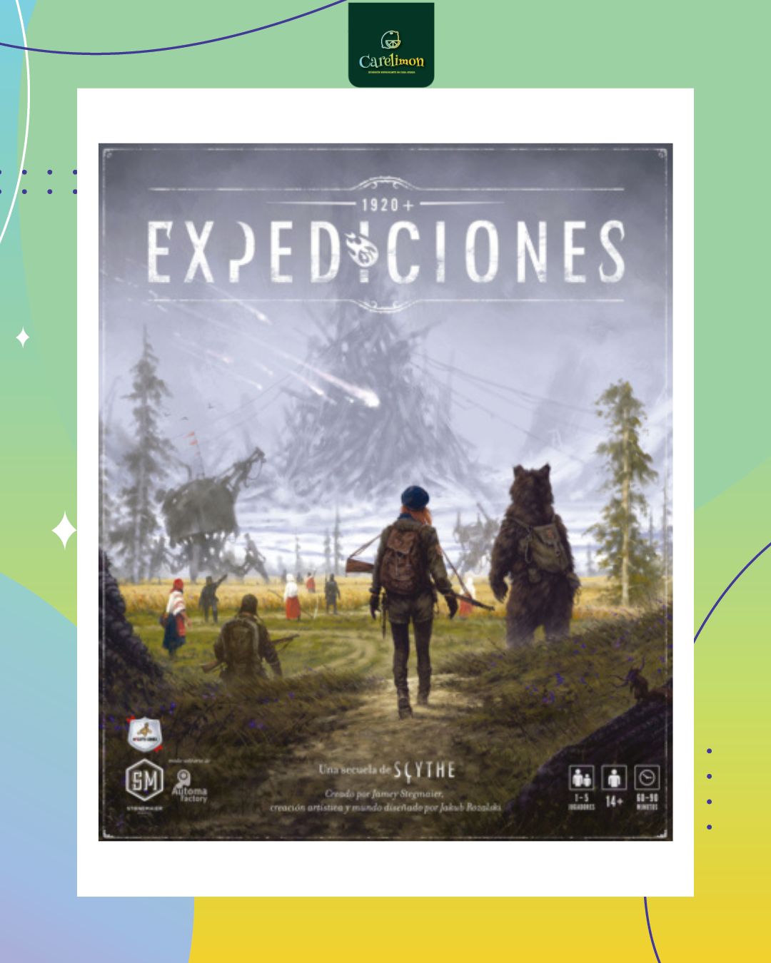 Expediciones  - Juego de mesa Costa Rica - Carelimon Games